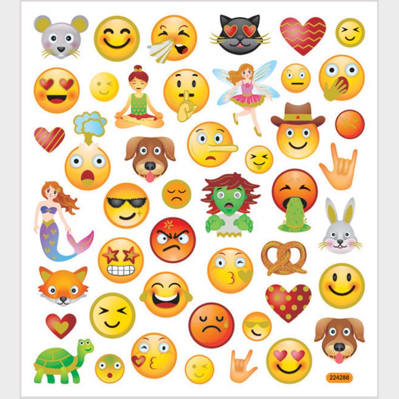 Emoji Klistermrker