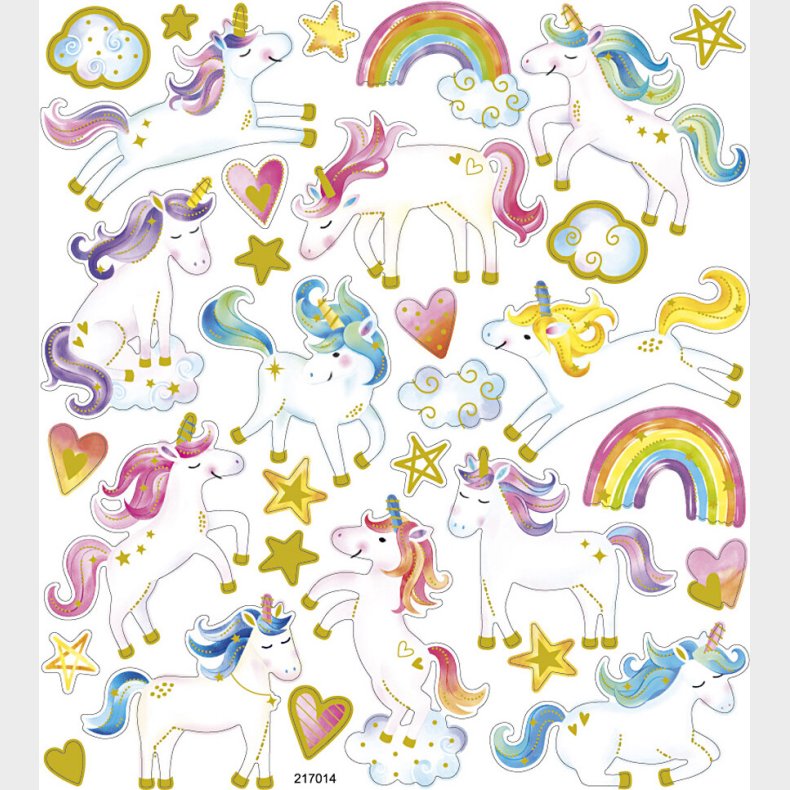 Enhjrning Klistermrker