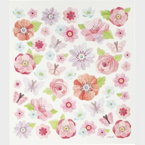 Blomster Klistermrker - Forrsblomster