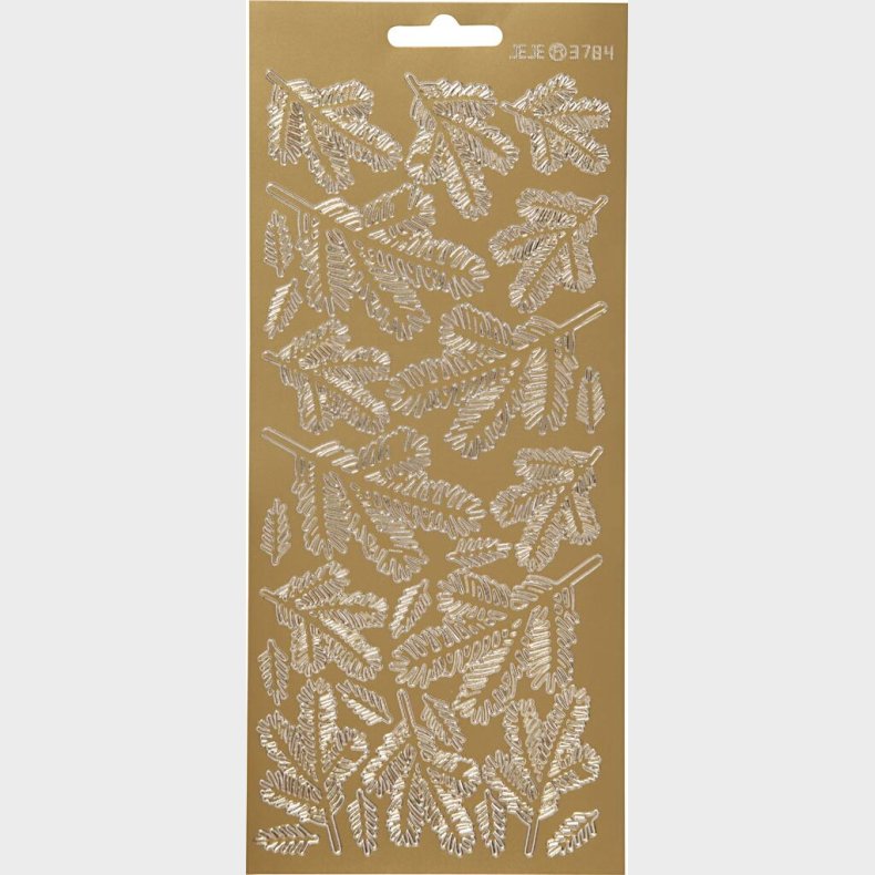 Klistermrker - Kviste - Guld