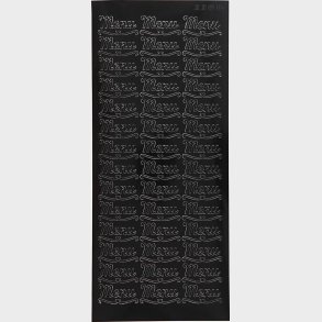 Klistermrker - Menu - Sort