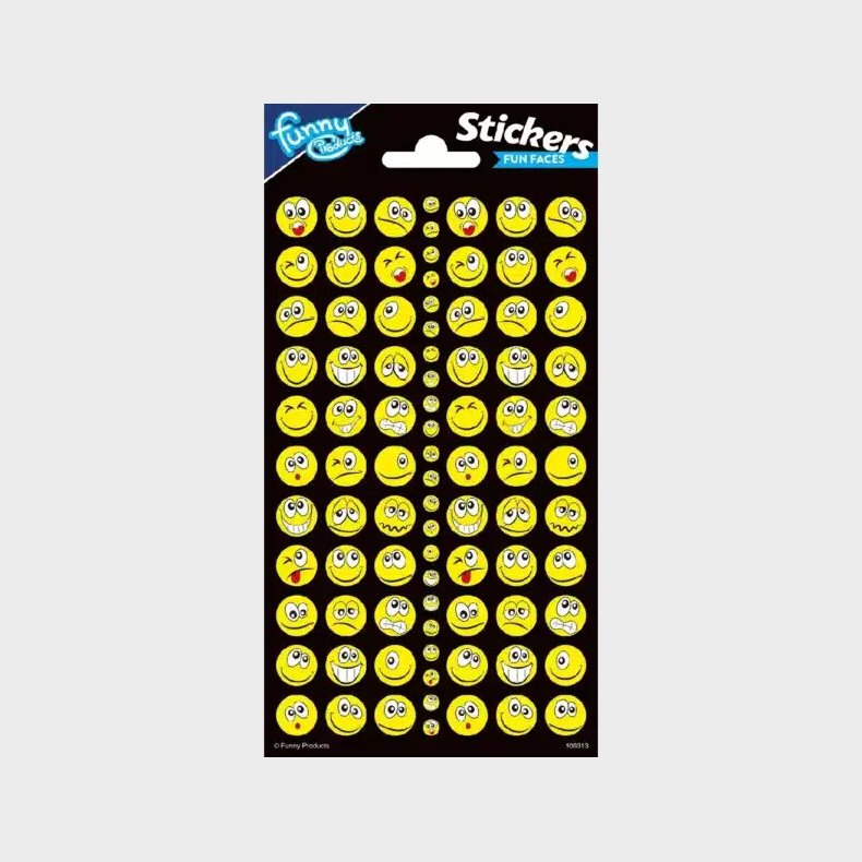 Stickers Smiley 96 Stk