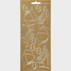 Klistermrker - Sport - Guld