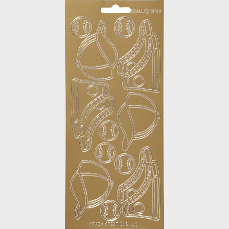 Klistermrker - Sport - Guld