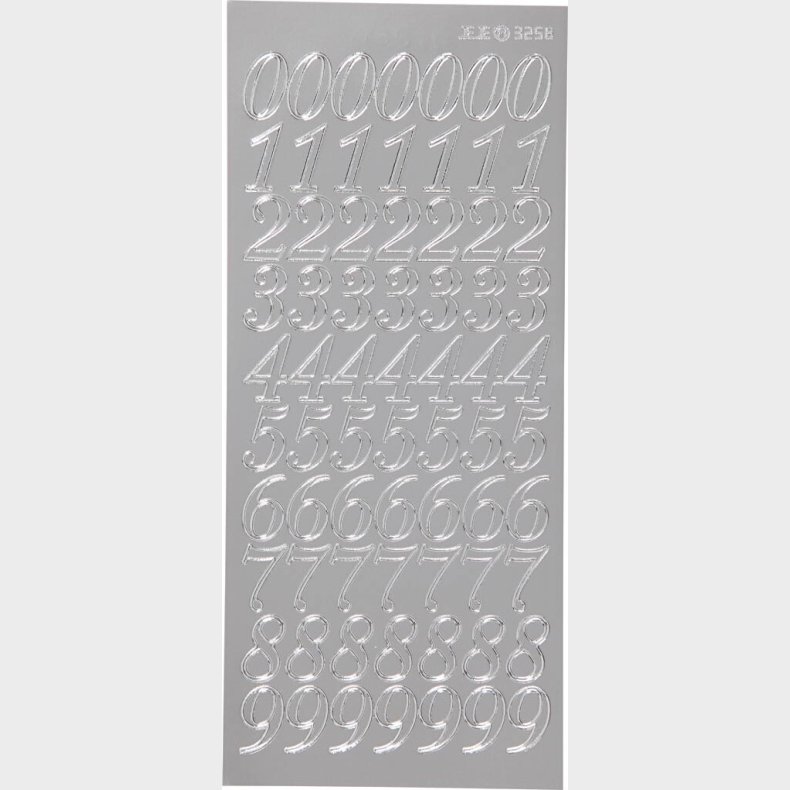 Tal Klistermrker - Slv