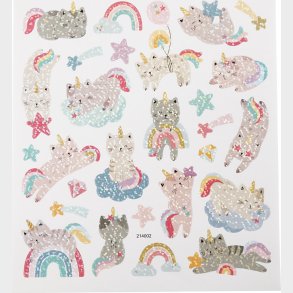 Klistermrker - Unicorn Katte