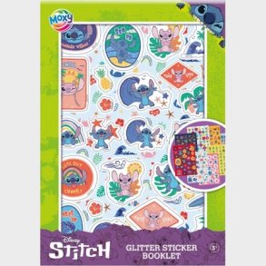 Stitch, Klisterm�rker Med Glitter - Bog