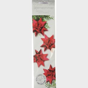 Stjernestrimler - Met Rd 1,5 X 44 Cm - 24