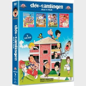 St�v Samlingen - St�v P� Hjernen 1-4 Boks - DVD - Film