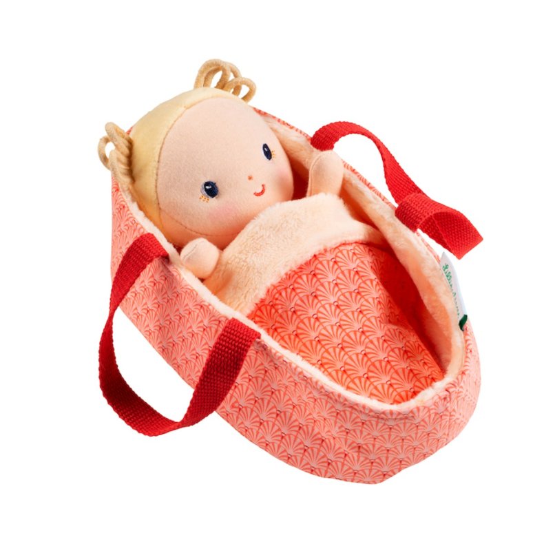 Lilliputiens | Stofdukke med lift, 22 cm. - Anais