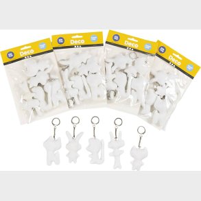 Stoffigurer Med Nglering - 25 Stk.