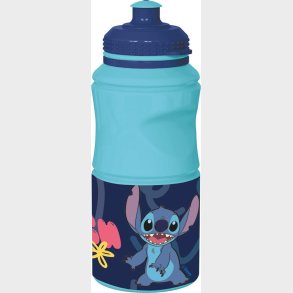 Stor - Easy Hold Sports Water Bottle, 380 Ml- Stitch (088808722-75055-12)