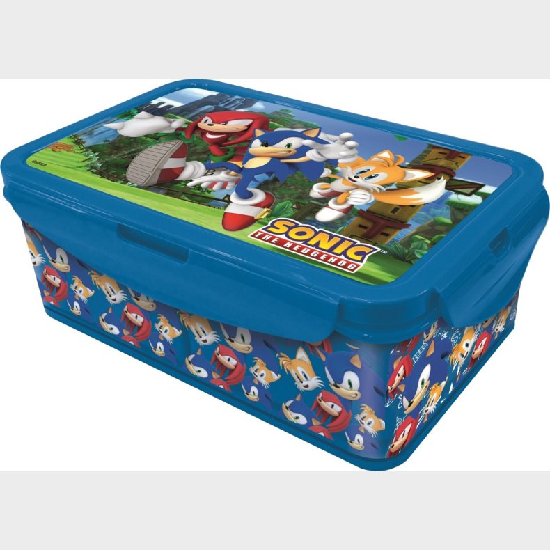 Stor - Madkasse Med Udtagelige Rum - Sonic