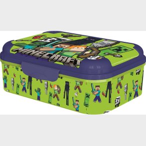 Stor - Minecraft Asker Madkasse - 17 X 13.5 X 6.2 Cm