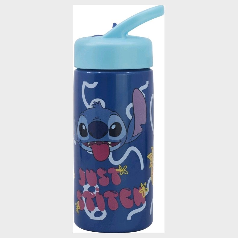 Stor - Sipper Water Bottle  410ml - Stitch (088808718-75031)
