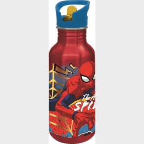 Stor - Spiderman Alu Flaske Sipper - 545 Ml