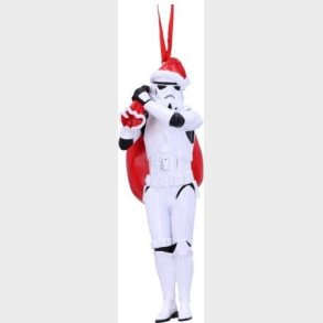 Star Wars Julepynt - Stormtrooper Med Julesk - 13 Cm