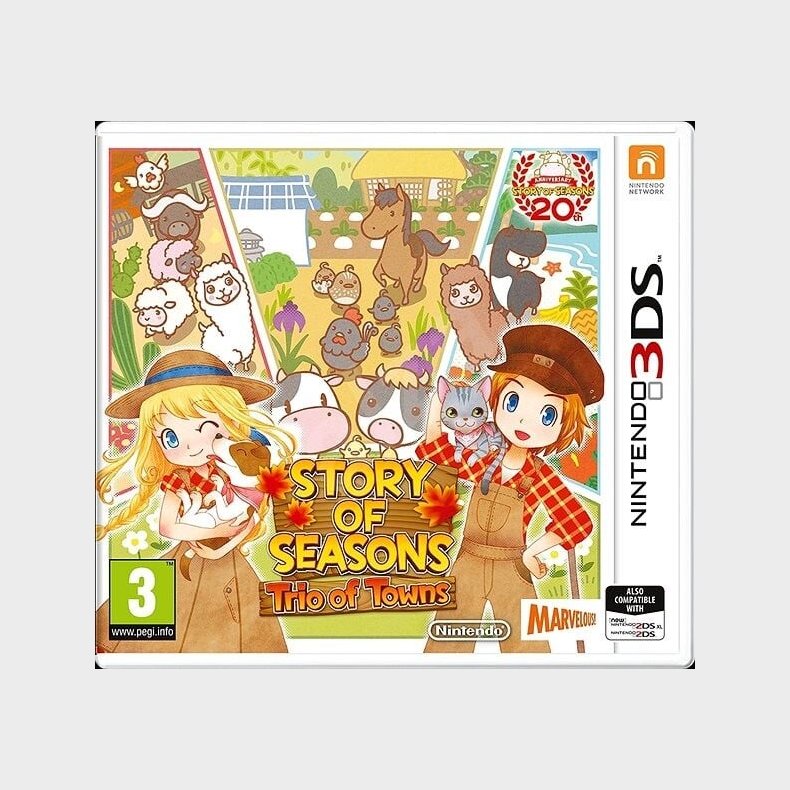 Story Of Seasons: Trio Of Towns - Nintendo 3DS