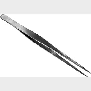 Vallejo - Hobby Pincet Med Lige Spids - Rustfrit St�l - T12008