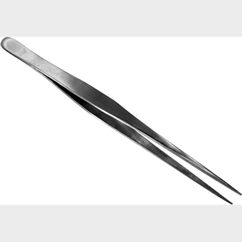 Vallejo - Hobby Pincet Med Lige Spids - Rustfrit St�l - T12008