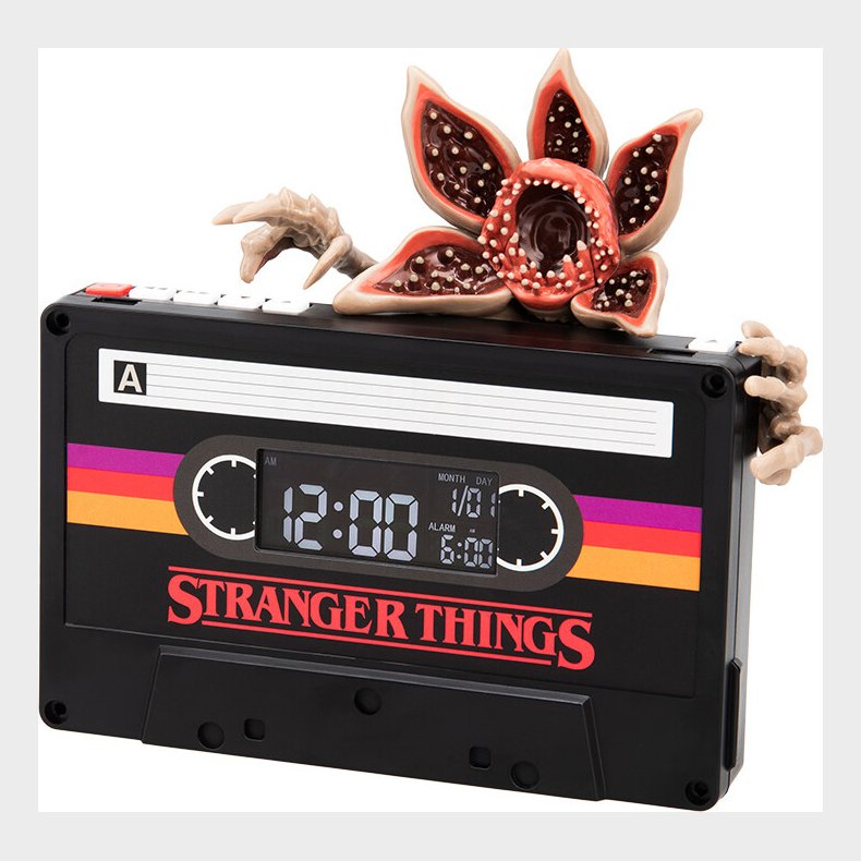 Stranger Things 5 Demogorgon Cassette Alarm Clock