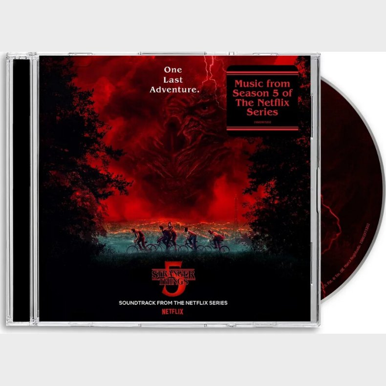 Stranger Things S�son 5 Soundtrack - CD