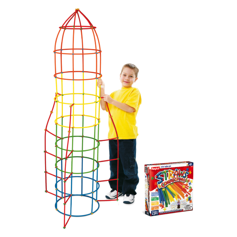 Straws & Connectors byggest, 230 dele