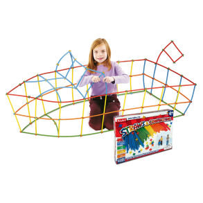 Straws & Connectors byggest, 400 dele