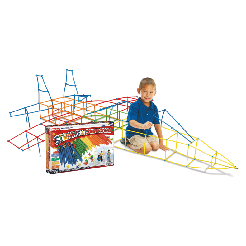 Straws & Connectors byggest, 705 dele