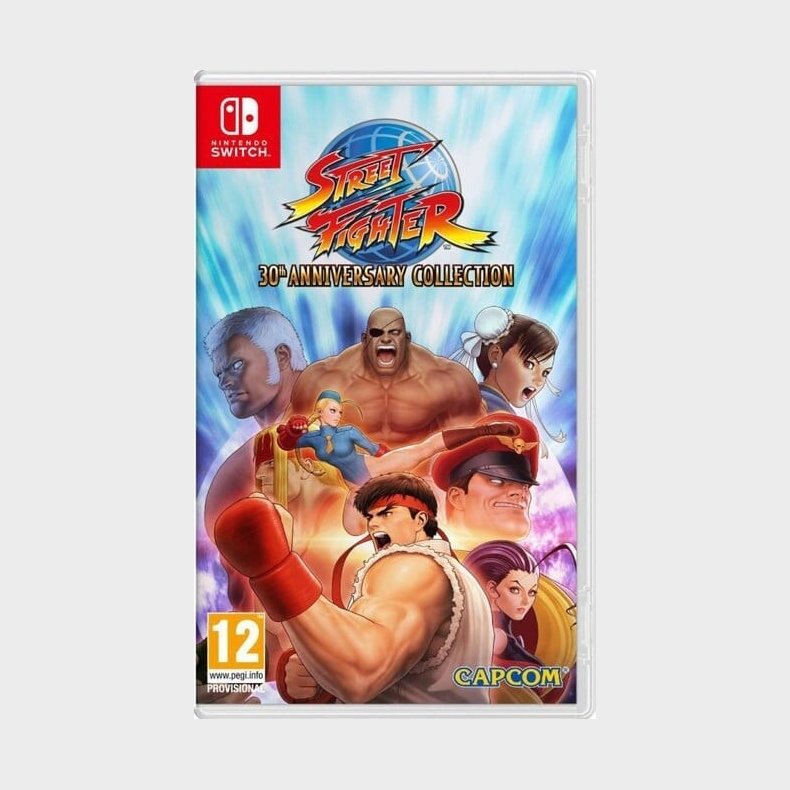 Street Fighter: 30th Anniversary Collection - Kode I Boks  - Nintendo Switch
