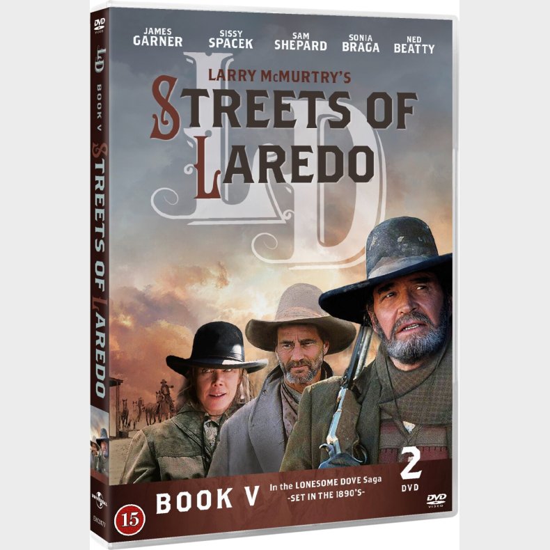 Streets Of Laredo - Mini Series - Book V) - DVD - Tv-serie