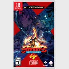 Streets Of Rage 4 (anniversary Edition) (import) - Nintendo Switch