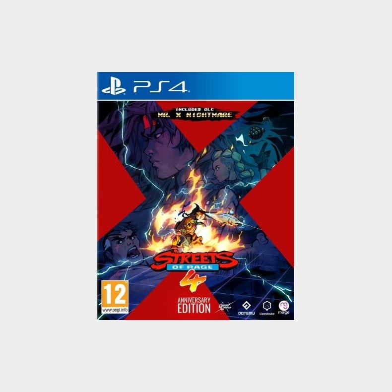 Streets Of Rage 4 Anniversary Edition - PS4