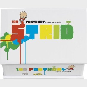 Strid 100 Postkort - Jakob Martin Strid - Bog