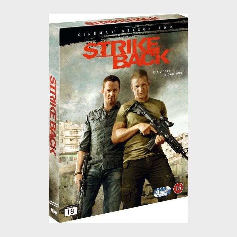 Strike Back - Sson 2 - Hbo - DVD - Tv-serie
