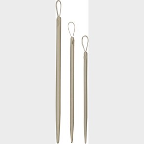 Strikkenle - L 6+7+8,5 Cm - 3 Stk