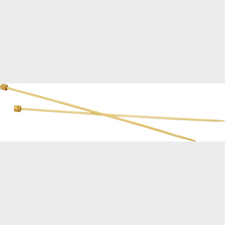 Strikkepinde - Nr. 4 - L 35 Cm - 1 Par
