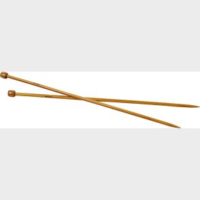 Firkantede Strikkepinde St - Bambus Tr - B 6 Mm - L 35 Cm