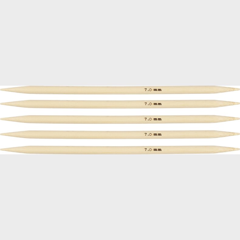 Str�mpepinde S�t - Bambus Tr� - � 7 Mm - L 20 Cm - Str. 7