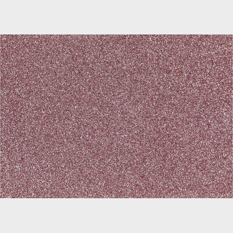 Strygestof - A5 - 148x210 Mm - Glitter - Lyserd - 1 Ark