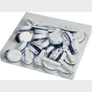 Sm Studenterhuer Til Pynt - Bl - P Klemme - 24 Stk