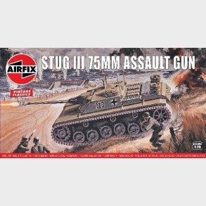 Airfix - Stug Iii 75mm Gun Bygges�t - Vintage Classics - A01306v