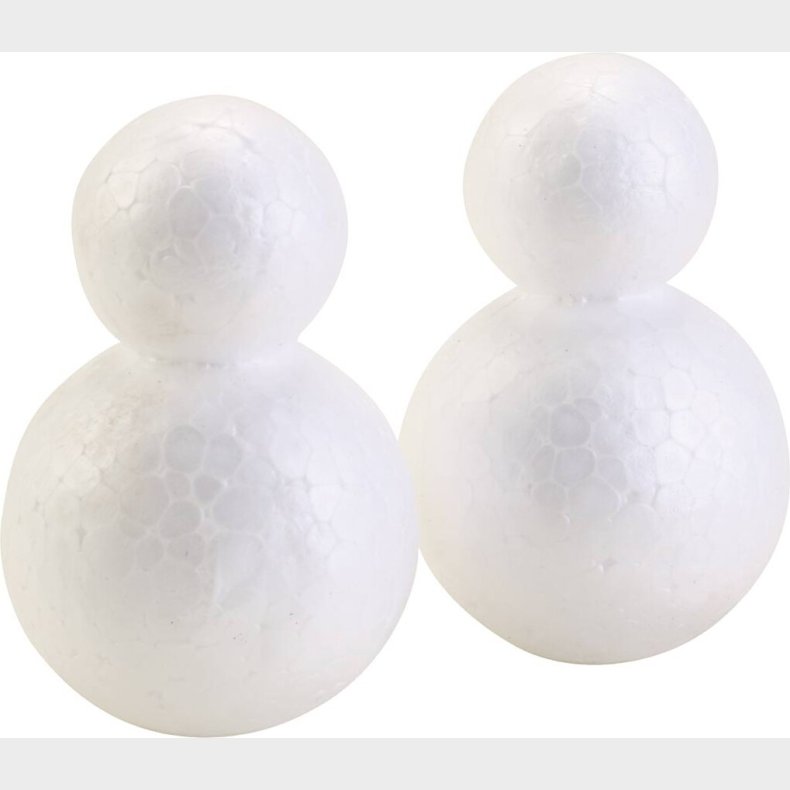 Styroporfigurer - H 6.5 Cm - 50 Stk.