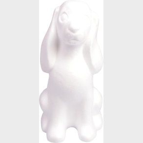 Styroporhund Siddende 24cm X