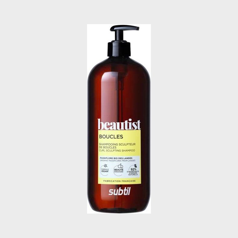Subtil Beautist - Curl Sculpting Shampoo - Organic Passiflora 950 Ml