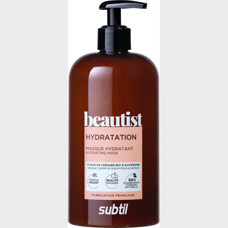 Subtil Beautist - Hydrating Mask - Organic Cherry Blossom 500 Ml