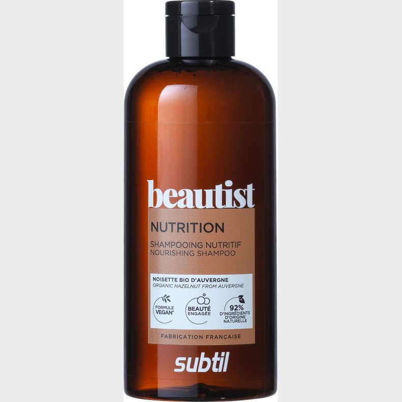 Subtil Beautist - Nourishing Shampoo - Organic Hazelnut 300 Ml