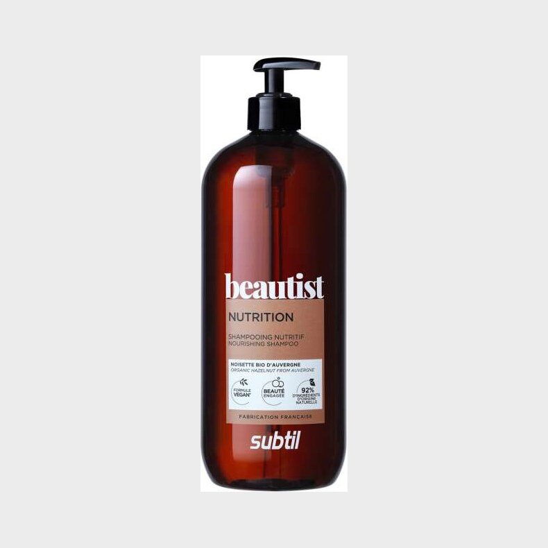 Subtil Beautist - Nourishing Shampoo - Organic Hazelnut 950 Ml