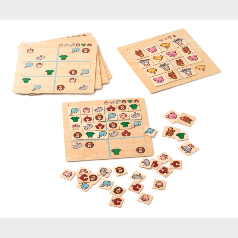 Toys for Life | Sudoku med dyr - Lr at tnke logisk