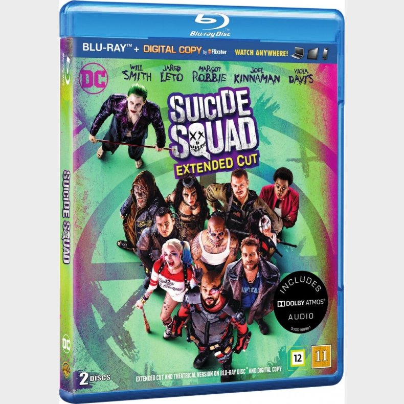 Suicide Squad 1 - Extended Cut - 2016 - Blu-Ray